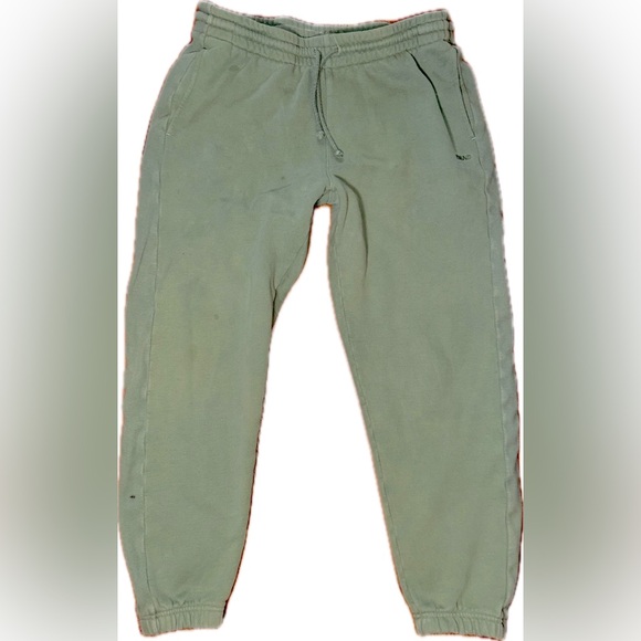TNA Other - TNA Aritzia Cozy Sweatfleece Sage Green Sweatpants Joggers Boyfriend Fit L